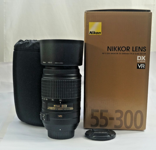 Nikon nikkor 55 300 - nikkor, mm